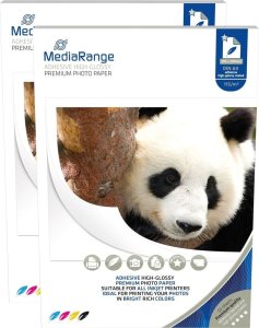 MediaRange MediaRange kleb Fotopapier hochglän. 210x297mm 115g 50 Blatt 1
