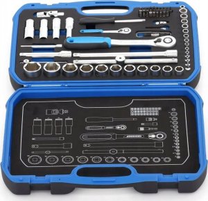 Gedore GEDORE Socket Set 1/4  + 1/2 69-pieces 4