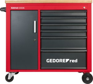 Wózek narzędziowy Gedore GEDORE red Workshop Trolley MECHANIC PLUS with 6 Drawers 1