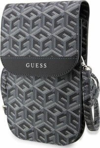 Guess Guess GCube Stripe Phone Bag - Torba z przegrodą na smartfona (czarny) 1