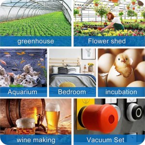 Eurokomp Termostat z gniazdem 230V E6185 15