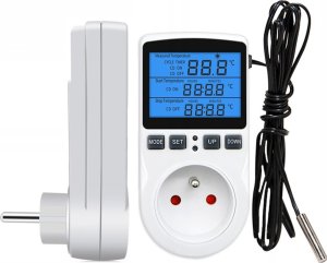 Eurokomp Termostat z gniazdem 230V E6185 4