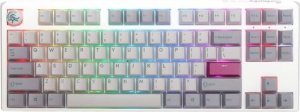 Klawiatura Ducky Ducky One 3 Mist Grey TKL Gaming Keyboard, RGB LED - MX-Silent-Red (US) 1