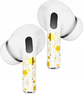 RockMax RockMax Art Skins z aplikatorem - AirPods Pro/Pro 2 Champagne - Gwarancja bezpieczeństwa. Proste raty. Bezpłatna wysyłka od 170 zł. 1