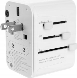 Ładowarka Fixed ładowarka / adapter podróżny 3xUSB-C/ 2xUSB-A 65W biały 19