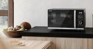 Kuchenka mikrofalowa Sharp Sharp YC-QG254AE-B 4