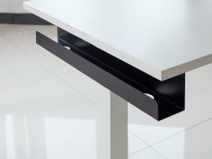 Organizer Equip Prowadnica kablowa 60cm lang do montażu pod blatem szary 11