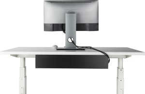 Organizer Equip Prowadnica kablowa 60cm lang do montażu pod blatem szary 6