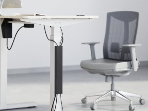 Organizer Equip Equip magnet.Kabelführung 35cm für Untertischmontage schwarz 5