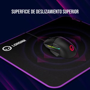 Podkładka Lorgar LORGAR Mousepad Main 319  900mmx360mmx3mm/High-speed/Black retail 14