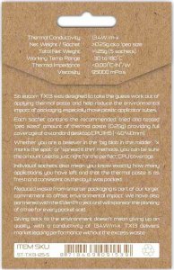 Pasta termoprzewodząca Streacom Streacom TX13 Thermal Paste - 1,25 g 2