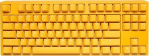 Klawiatura Ducky Ducky One 3 Yellow TKL Gaming Keyboard, RGB LED - MX-Speed-Silver (US) 1