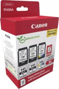Tusz Canon Canon PG-545 XL x2 / CL-546 XL Photo Value Pack 2