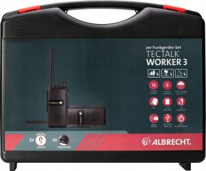 Krótkofalówka Albrecht Tectalk Worker 3 Case 2-Pack 6
