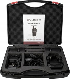 Krótkofalówka Albrecht Tectalk Worker 3 Case 2-Pack 8