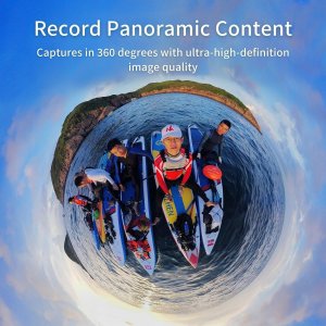 Kamera kandao Kandao QooCam 3 360° Action Camera - Motorcycle Combo 2