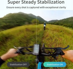 Kamera kandao Kandao QooCam 3 360° Action Camera - Motorcycle Combo 4