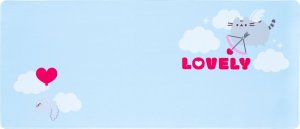 Pusheen Pusheen - Mata gamingowa / na biurko XXL z kolekcji Purrfect Love (80 x 35 cm) 2