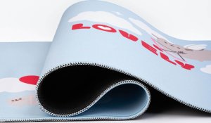 Pusheen Pusheen - Mata gamingowa / na biurko XXL z kolekcji Purrfect Love (80 x 35 cm) 4