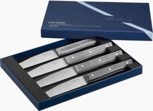 Opinel Opinel Table Knives Facette Set of 4  Slate 1