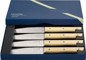 Opinel Table Knives Facette Set of 4 Ash 2