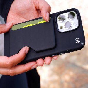 Speck Speck ClickLock Wallet For MagSafe - Magnetyczny portfel MagSafe (Pale Oak) 11