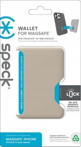 Speck Speck ClickLock Wallet For MagSafe - Magnetyczny portfel MagSafe (Pale Oak) 12
