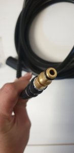 Einhell Einhell PVC high-pressure hose, 6 meters (black, for TC-HP / TE-HP) 6