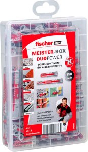 Fischer fischer master box DUOPOWER short / long, dowel (light grey/red, 150 pieces) 1