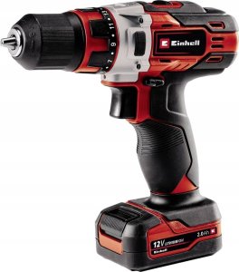 Wiertarko-wkrętarka Einhell Einhell Cordless Drill TE-CD 12/1 +22+CL, 12V (red/black, 2x Li-Ion battery 2Ah, 22-piece bit and drill set + battery light) 3