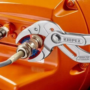 Knipex KNIPEX stripping tool 12 85 110 SB for glass fibers, stripping/dismantling tool (blue/white) 4