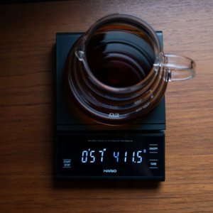 Waga kuchenna Hario Drip Scale Wide Black Waga 3