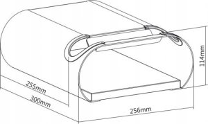 Maclean Stojak uchwyt rowerowy naścienny Maclean, 25kg max, MC-466 4