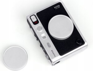 Dekielek LoveInstant Dekielek Ochronny Dekiel Osłona Na Obiektyw Fujifilm Fuji Instax Mini Evo / Srebrny 7