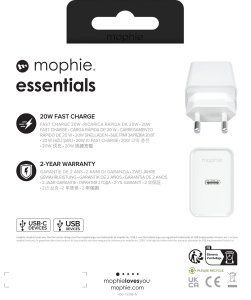 Ładowarka Zagg International Mophie Essentials - ładowarka sieciowa USB-C 20W PD (white) 7