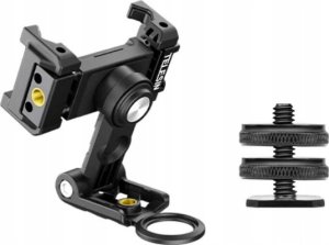 Statyw Telesin Podstawka / Składany Uchwyt Grip Na Telefon / Smartfon Do Statywu 2x Gwint 1/4" + Iso Obrót 360 Telesin / Pm-001 13