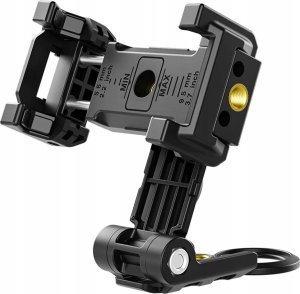 Statyw Telesin Podstawka / Składany Uchwyt Grip Na Telefon / Smartfon Do Statywu 2x Gwint 1/4" + Iso Obrót 360 Telesin / Pm-001 2