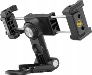 Statyw Telesin Podstawka / Składany Uchwyt Grip Na Telefon / Smartfon Do Statywu 2x Gwint 1/4" + Iso Obrót 360 Telesin / Pm-001 4