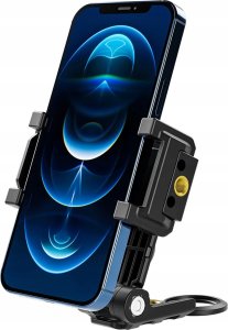 Statyw Telesin Podstawka / Składany Uchwyt Grip Na Telefon / Smartfon Do Statywu 2x Gwint 1/4" + Iso Obrót 360 Telesin / Pm-001 7