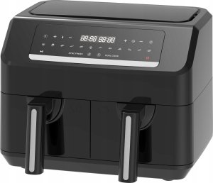 Frytkownica beztłuszczowa Emerio Emerio Heißluftfritteuse, Smart Fryer, 3,6+3,6L, Cool touch 3