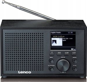 Radio Lenco Lenco DAR-017BK black 1
