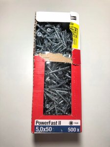 Fischer Fischer PowerFast II 5,0x50 SK TX TG blvz 500 3