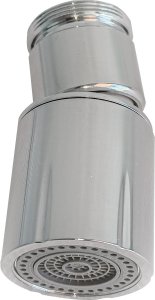 Noveen Perlator Przedłużka krótka do kranu NOVEEN XL1028 silver 3