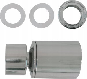 Noveen Perlator Przedłużka krótka do kranu NOVEEN XL1028 silver 4