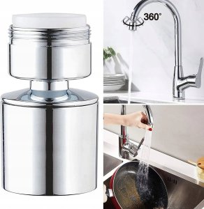 Noveen Perlator Przedłużka krótka do kranu NOVEEN XL1028 silver 5