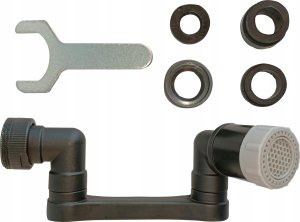 Noveen Przedłużka ruchoma kran NOVEEN XL1059 black 5