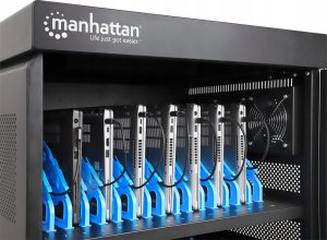 Manhattan Szafa do Ładowania 32 Laptopów 15.6" Tabletów 32 Gniazda AC 5