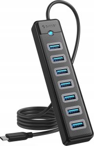 HUB USB Orico Orico Hub USB-C 5Gbps, 7 portów 1