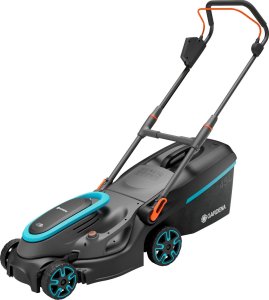 Kosiarka akumulatorowa Gardena GARDENA Cordless Lawnmower PowerMax 37/36V P4A solo, 36Volt (2x18V) (black/grey, without battery and charger, POWER FOR ALL ALLIANCE) 1