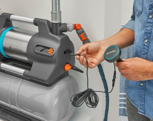 Gardena GARDENA Garden Pump 4100 Silent, suction hose set (dark grey/turquoise, 550 watts, model 2023) 3